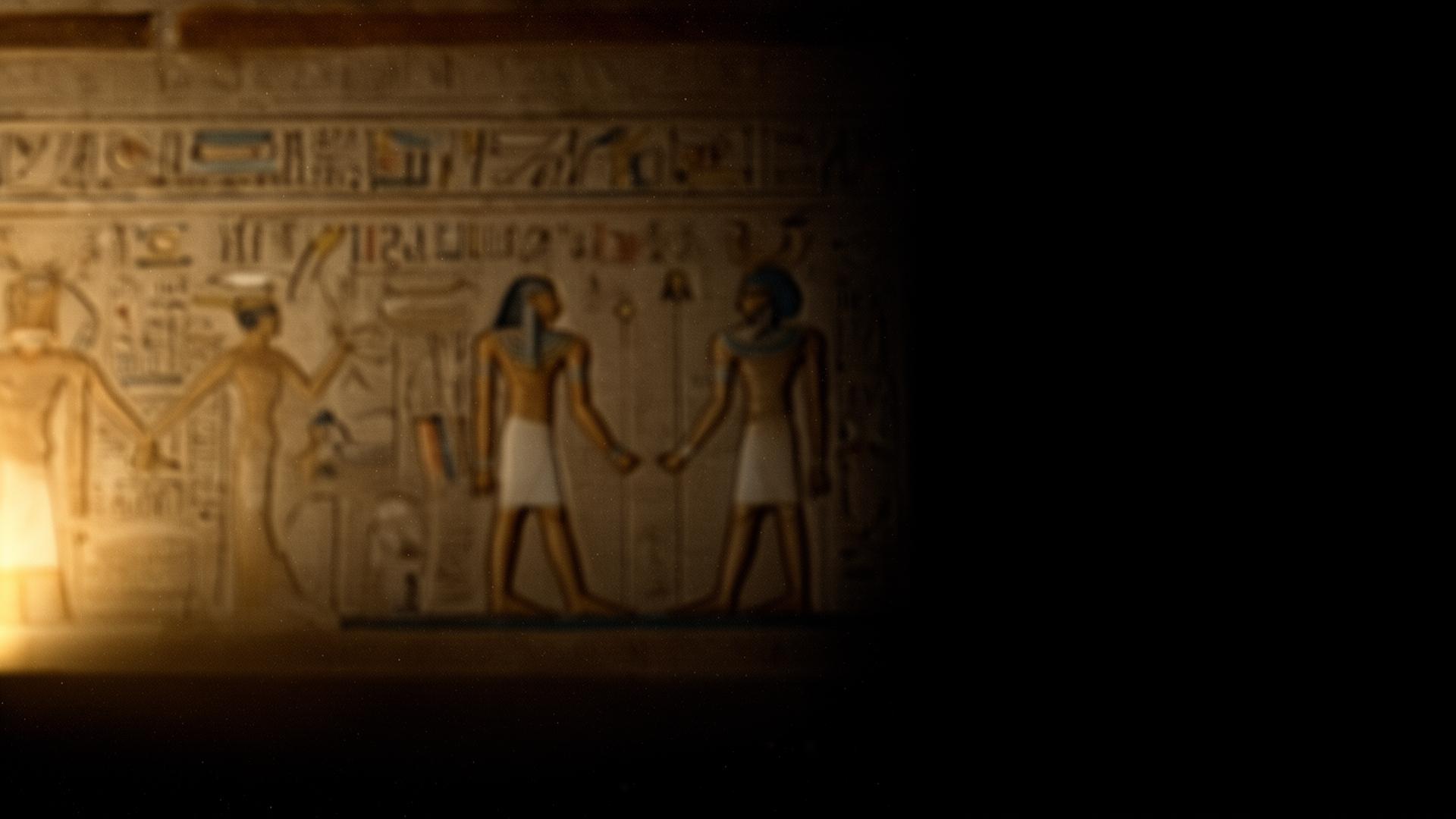 قرص شمس ذهبي فوق رمال مصرية — خلفية قسم شهادات عملاء وكالة نفرتم للتسويق الإلكتروني
